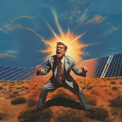 Do solar panels work during a blackout?  Nope.